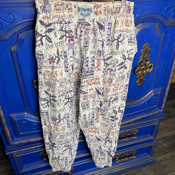 Vintage International BAGGYZ Parachute Pants SM - Picture 2 of 2